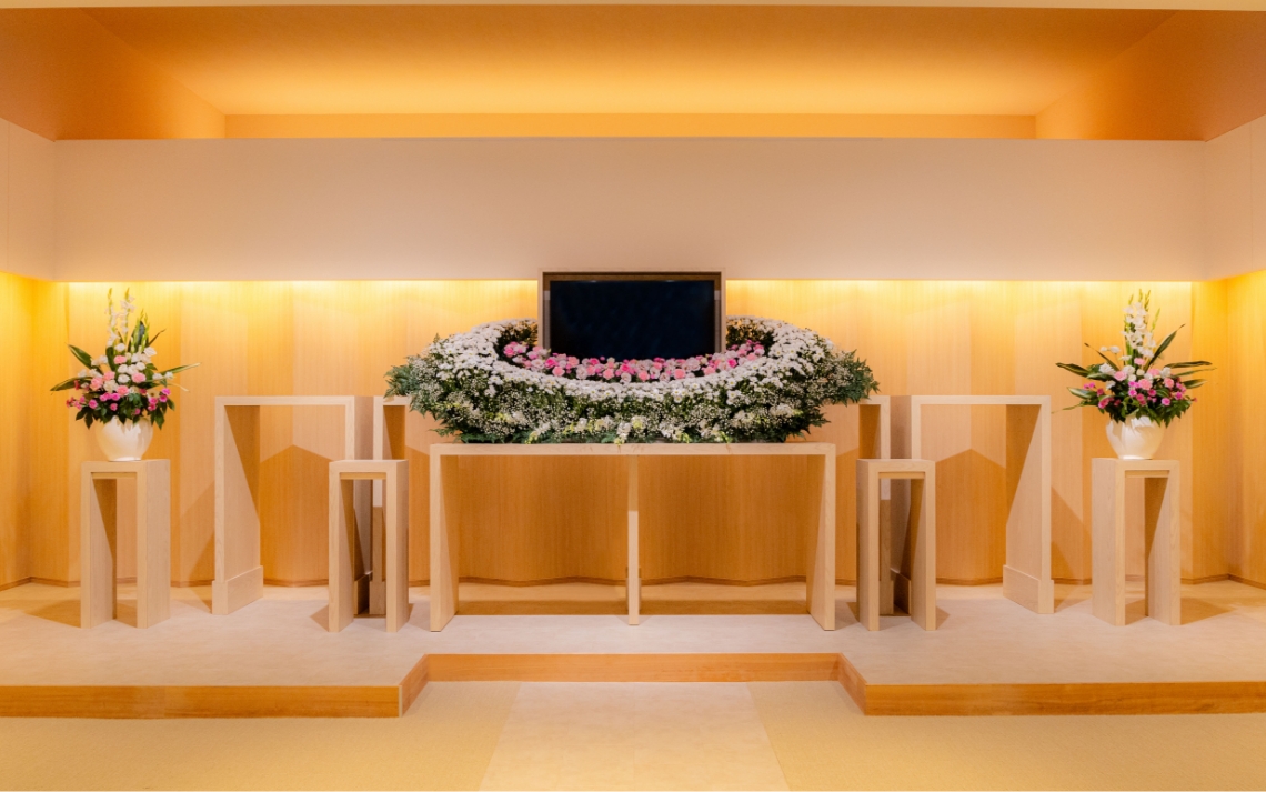 葵会館 阿南　枇杷 基本祭壇