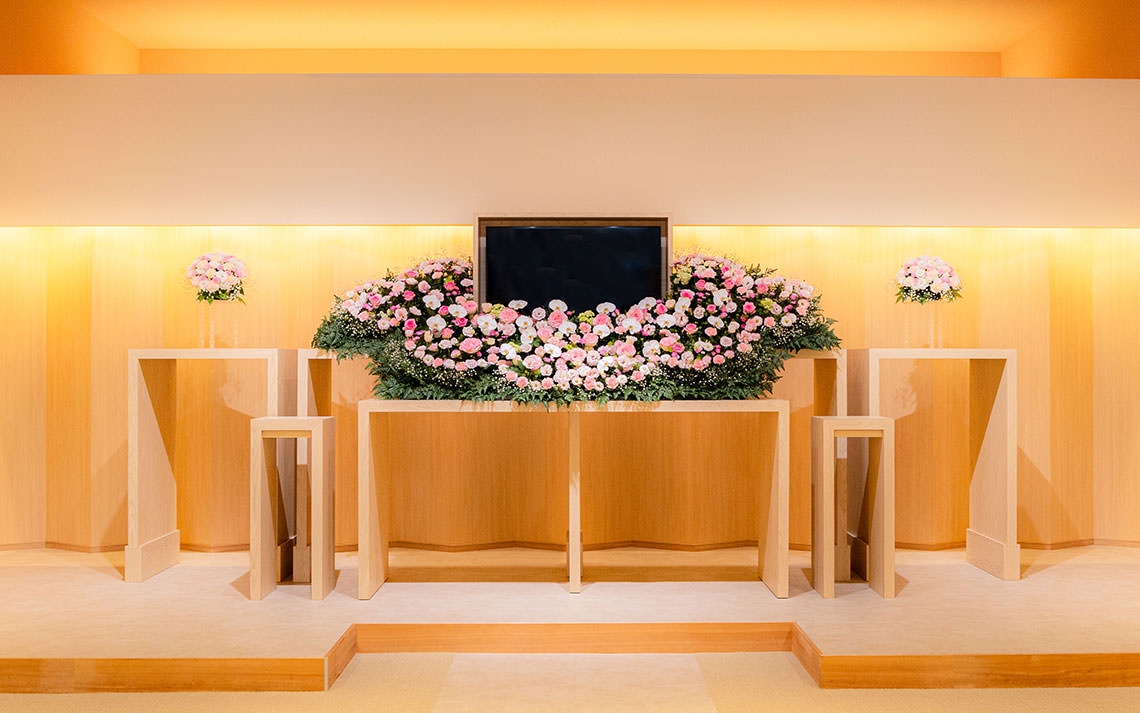 葵会館 阿南　琥珀 基本祭壇