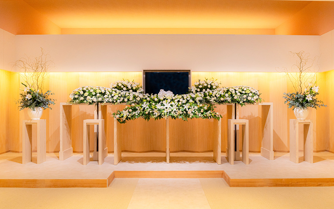 葵会館 阿南　光琳 青磁 基本祭壇